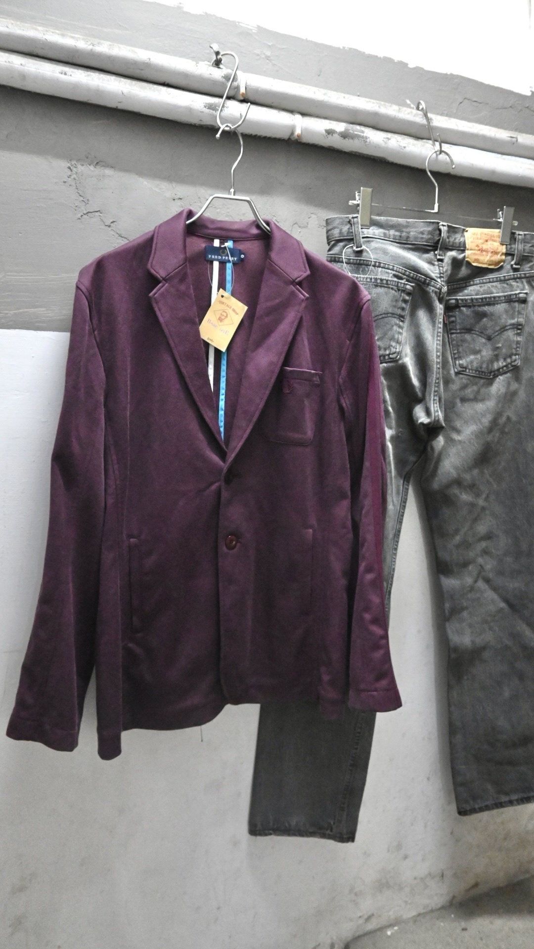 90s FRED PERRY Tailored Jacket （Made in Japan）