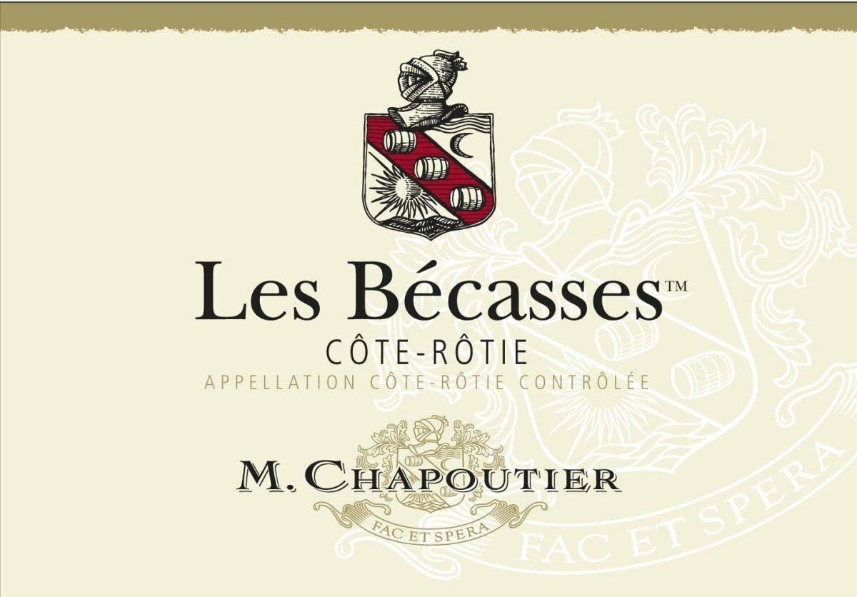 M. Chapoutier Cote Rotie Les Becasses 2019 (WE94)