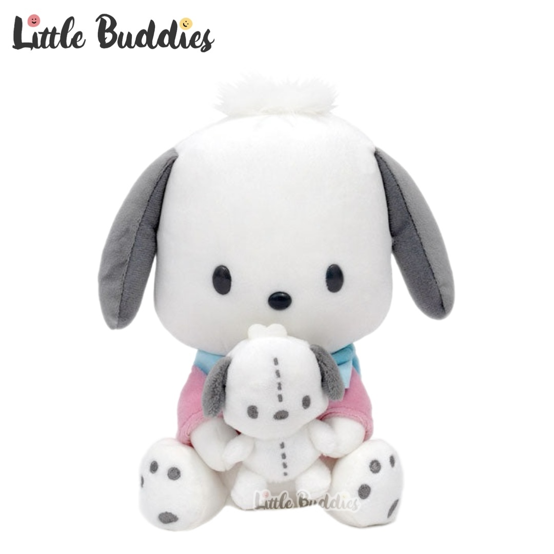 美版 Sanrio Pochacco PC狗 粉紅衫造型公仔