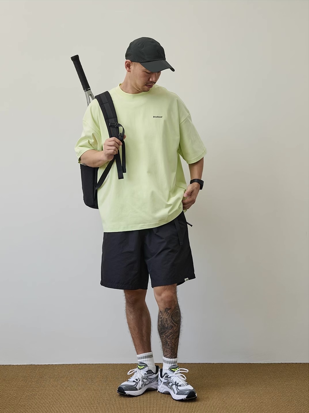 #預購 Broshood 25SS 基礎款 日系 SORONA 涼感面料 印花短踢 八色