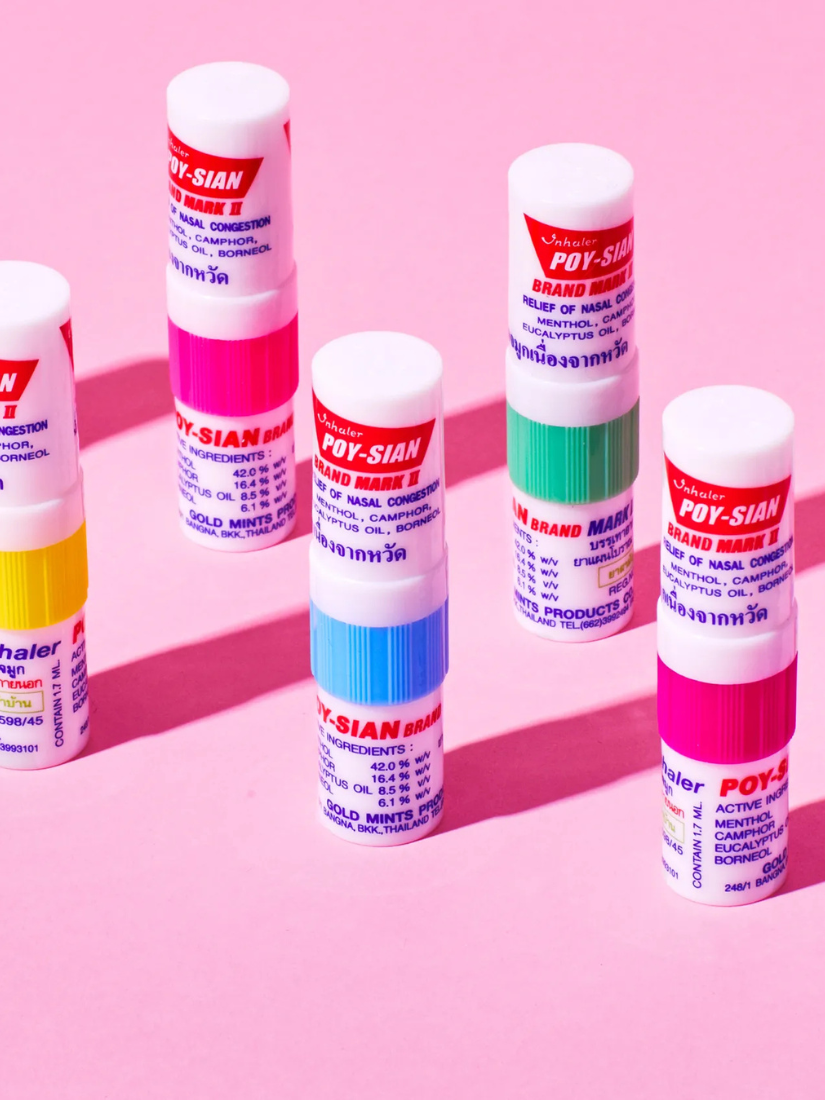 【 限量現貨 】POY-SIAN 薄荷棒 (顏色隨機) 泰國
