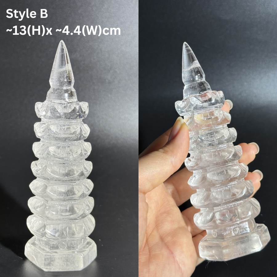 白水晶文昌塔