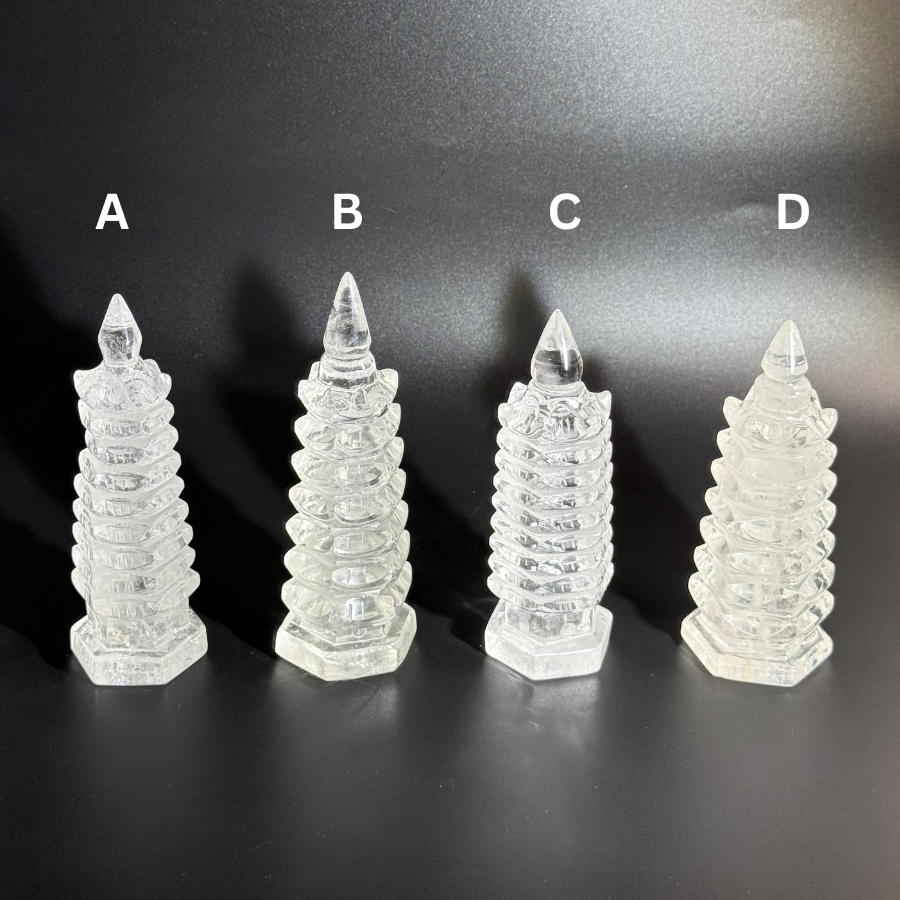 白水晶文昌塔