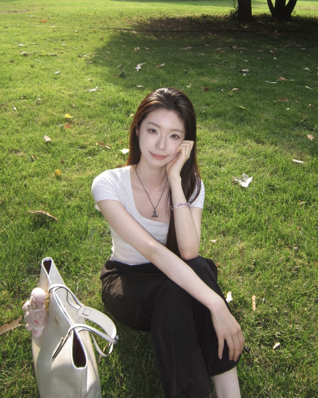 【Focus Store】現貨 Vivienne Westwood New Tiny Orb Necklace 西太后 中號土星 葡萄紫 項鍊 銀色