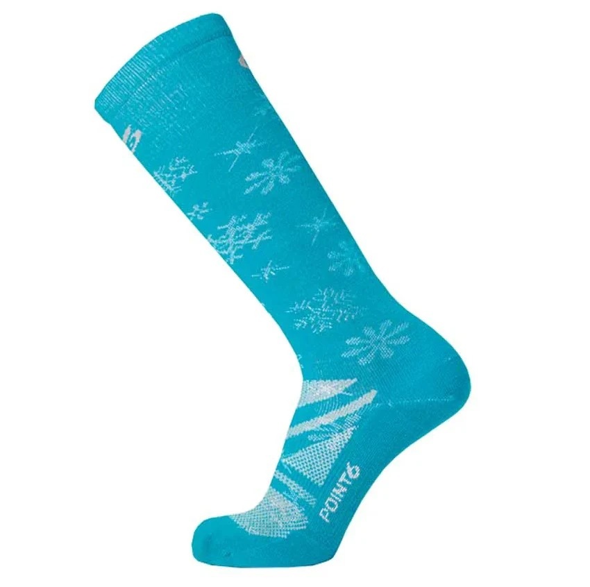 Point 6. Blizzard Ultra Light OTC Ski Socks #1405 #Caribbean Blue