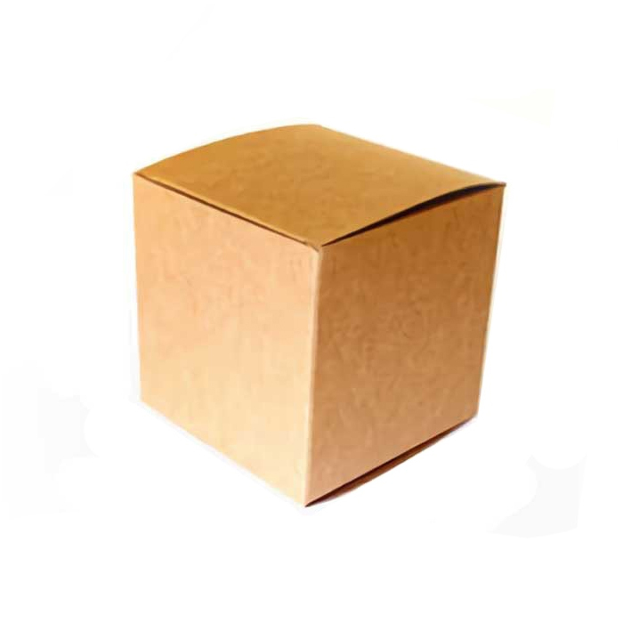 牛皮無印紙盒 NO.06 10入/包 8*8*8cm【3-0003-6】