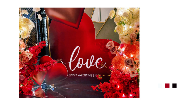 【公司】情人節．H精品會館．黑紅色系