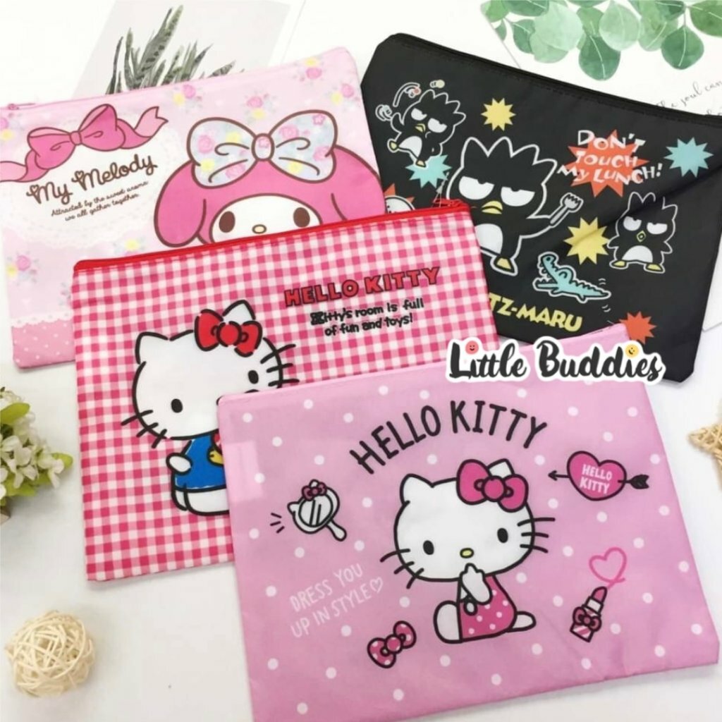 台版Sanrio 輕便拉鍊收納袋