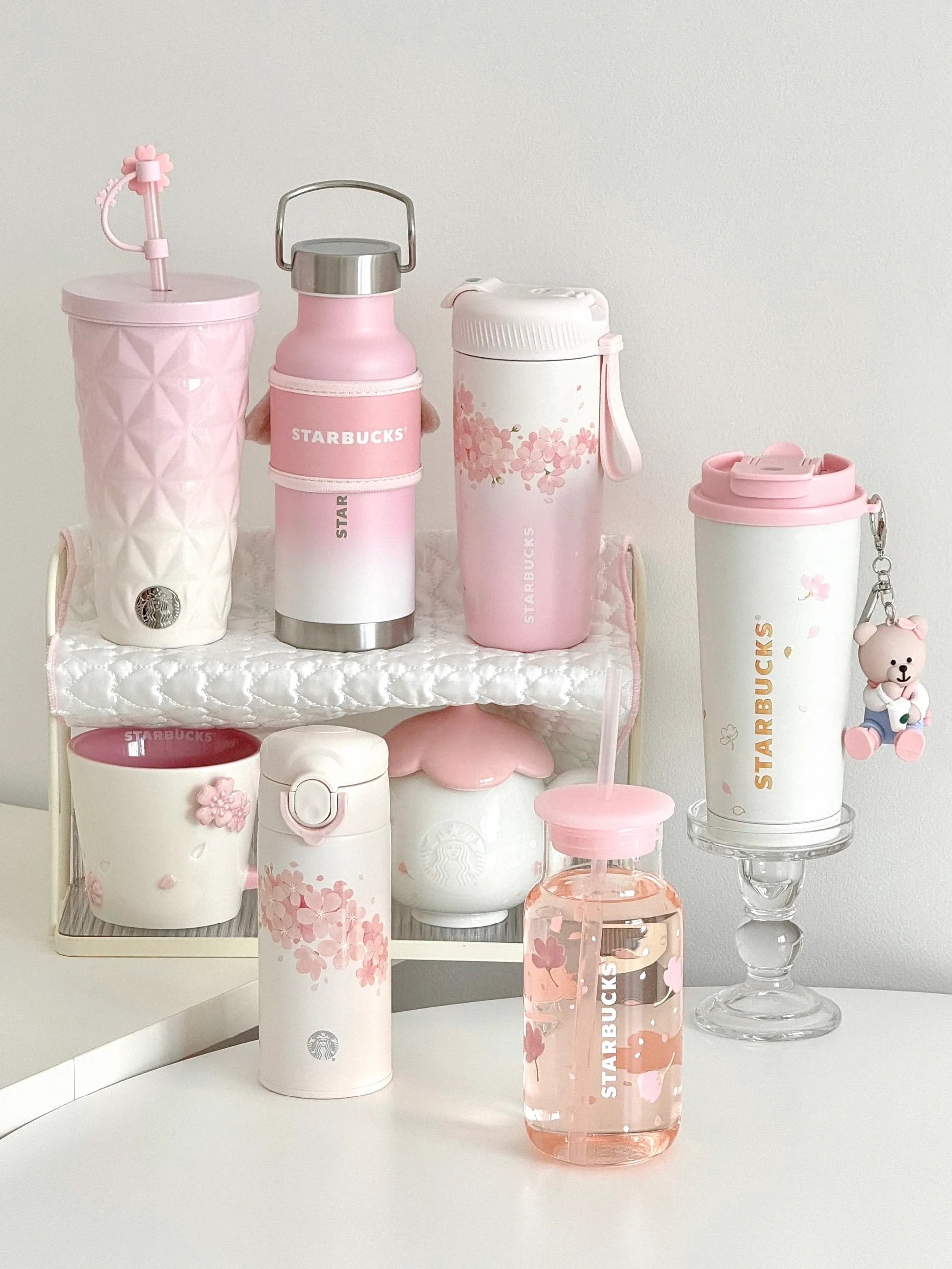 STARBUCKS 星巴克 櫻花春綻 粉色 保溫杯 隨行杯 吸管杯 馬克杯 / 預購