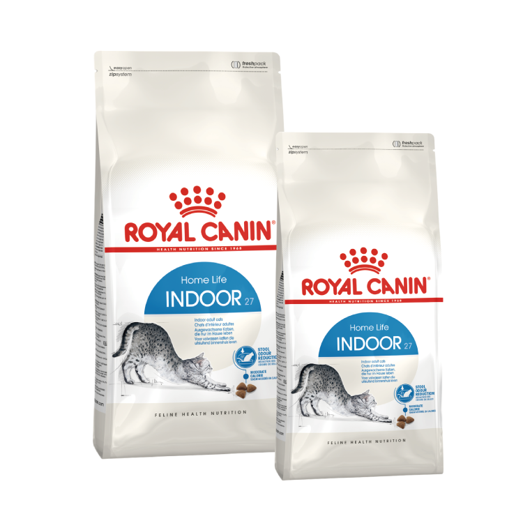 (原裝代理行貨) Royal Canin 成貓乾糧 - Indoor 室內貓配方 (2kg/4kg)