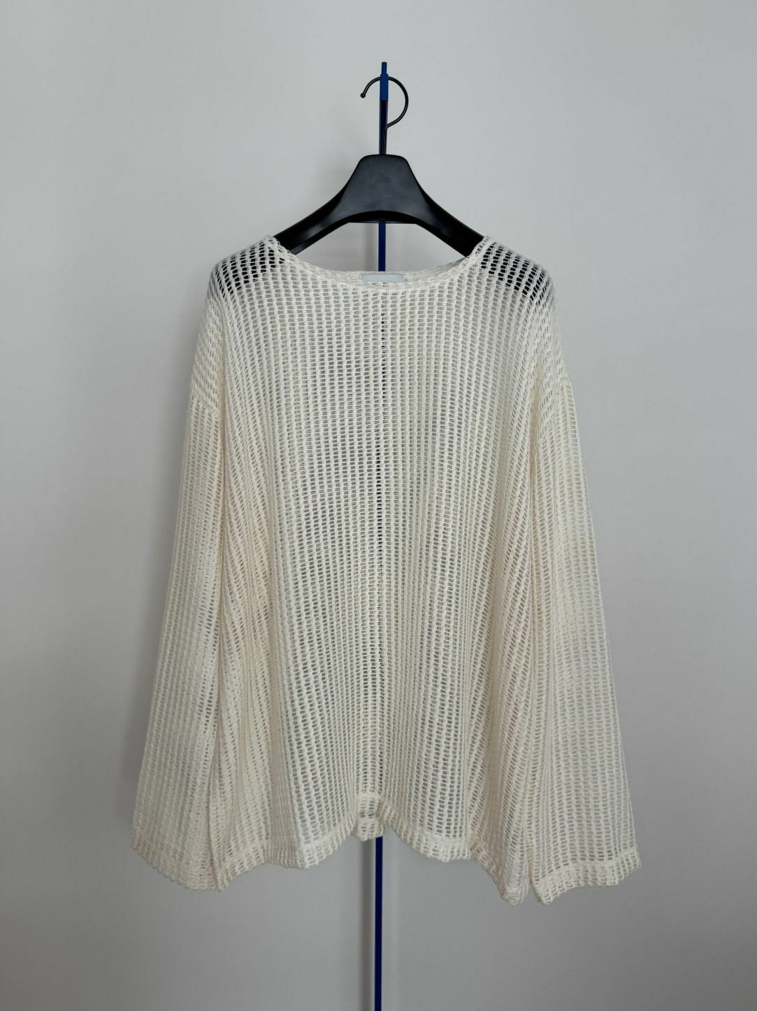 淨色網紋長袖衫 MALENKII-127T