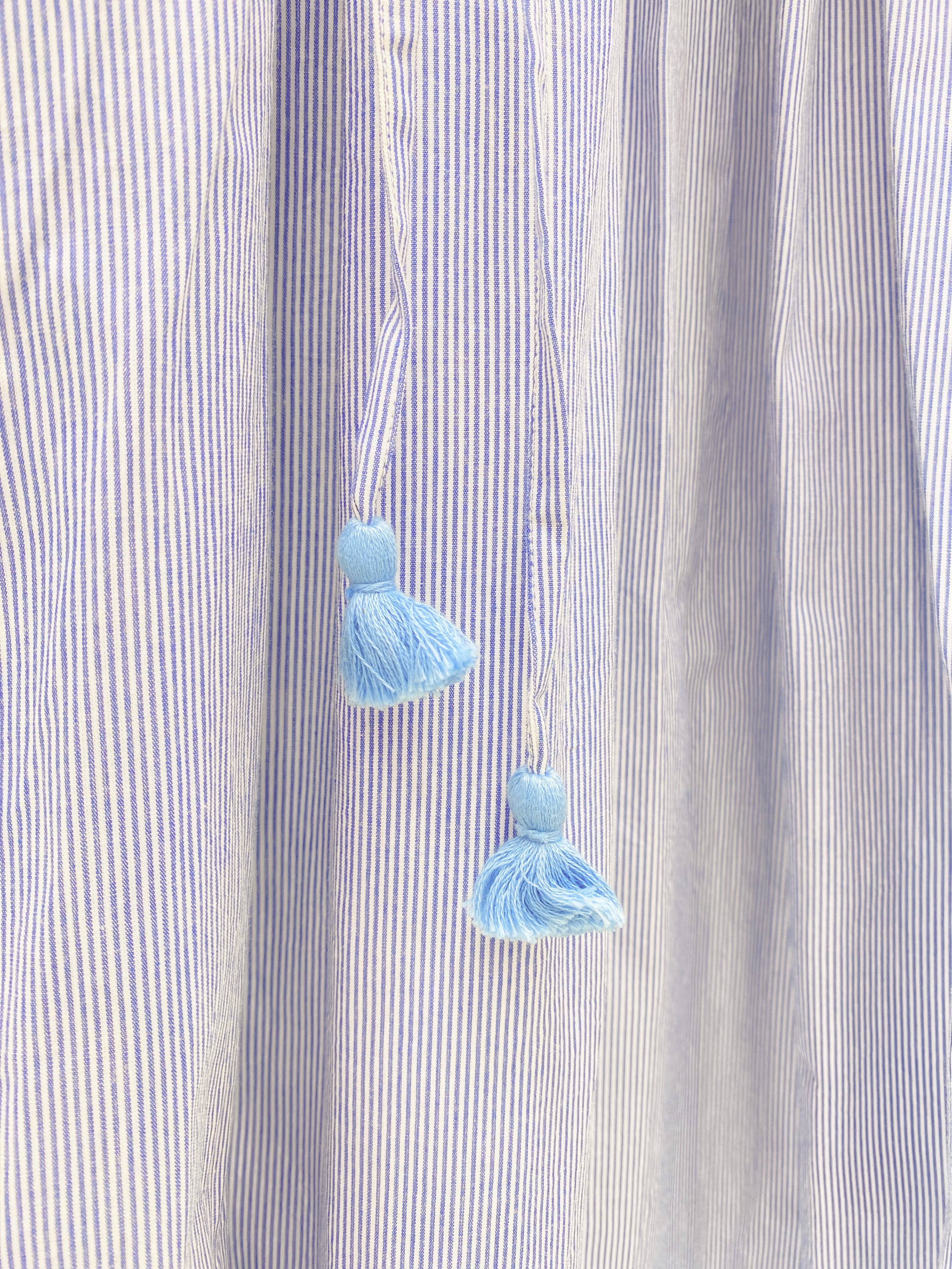 袖lace直條V領洋裝