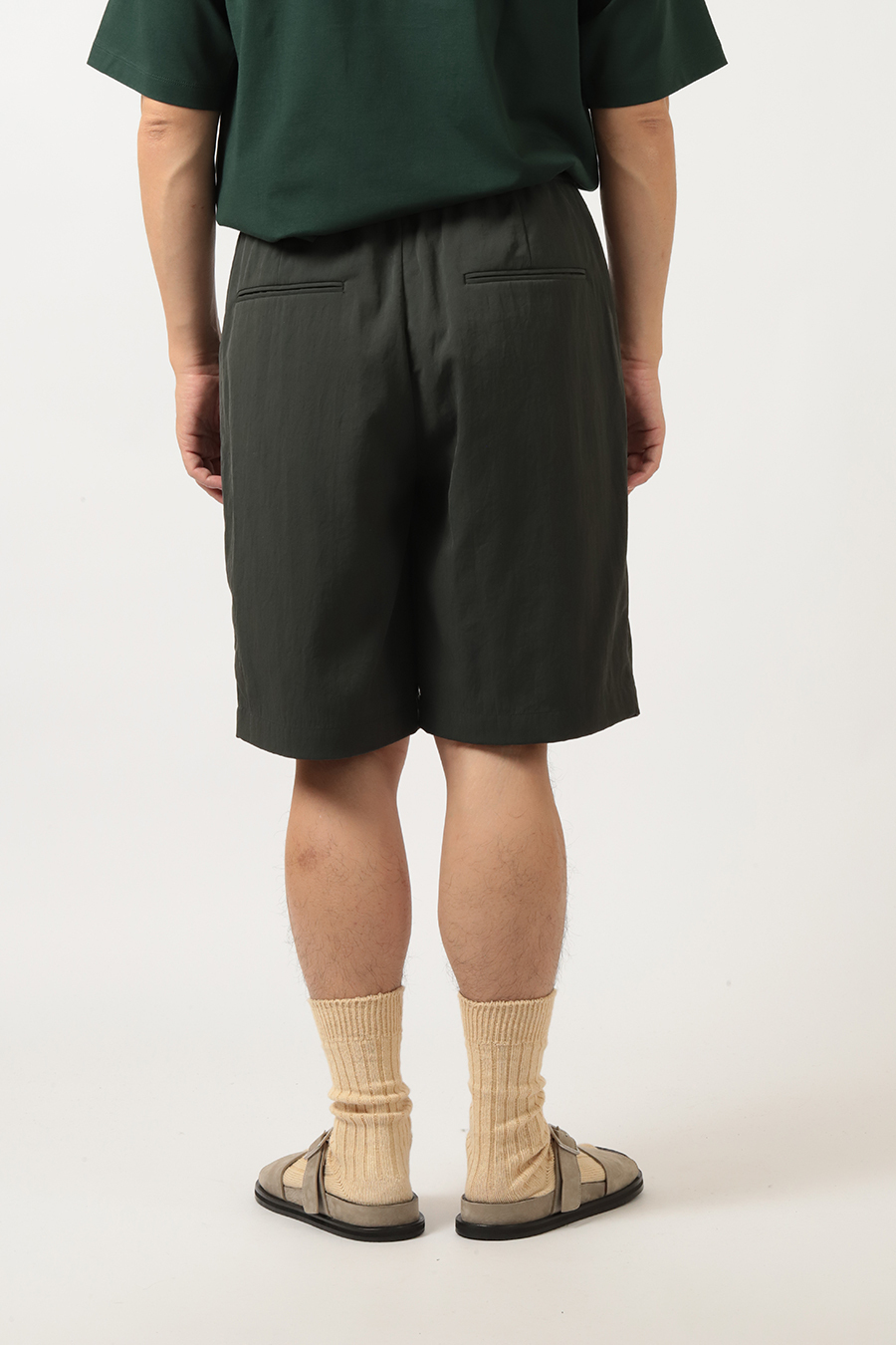 ★AMES-WORLDWIDE★SHEER NYLON SHORTS GREEN★正規品/直送料込 MUSINSA公式 | AMES-WORLDWIDE SHEER NYLON SHORTS GREEN