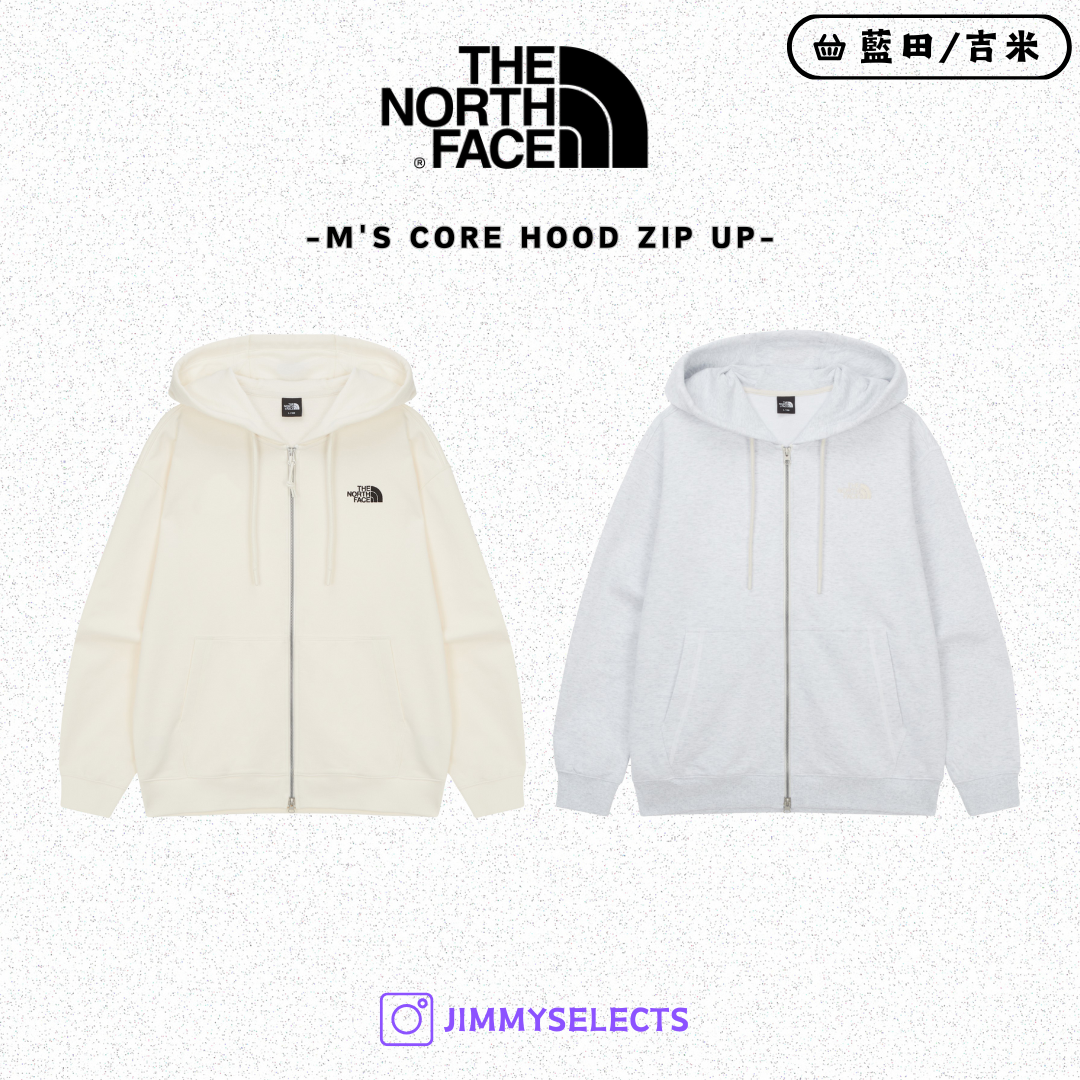【代購】THE NORTH FACE 北臉 男 CORE HOOD ZIP UP 連帽 外套 NJ5JR00