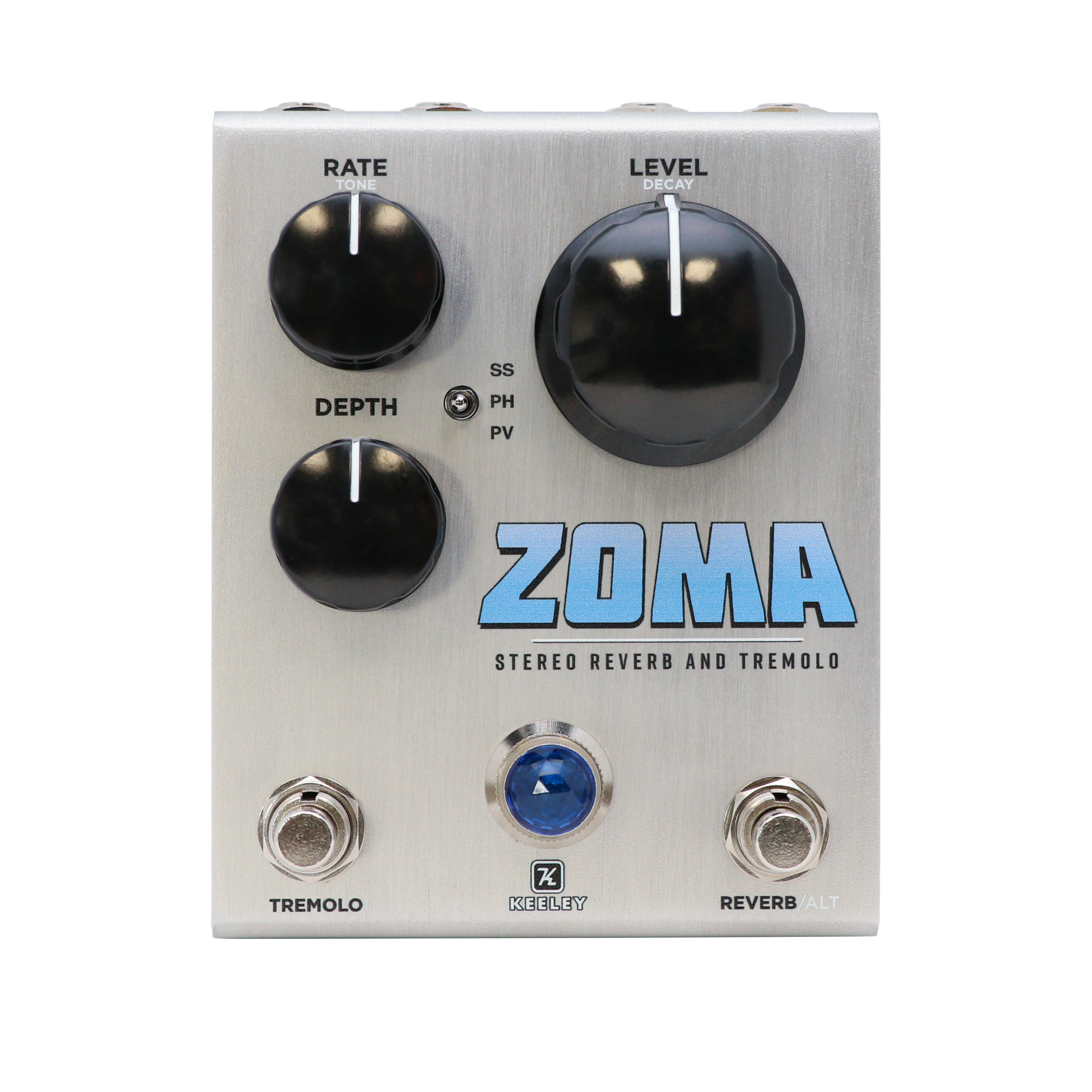 Keeley Keeley ZOMA Stereo Reverb and Tremolo WT 效果器 白色 — 三峽效果器｜YA! 玩音樂