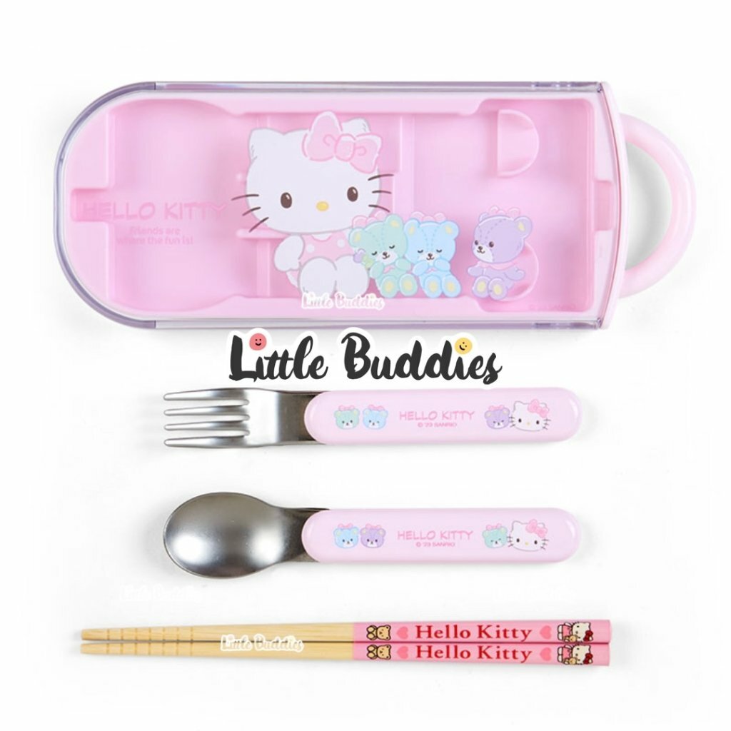 日版Sanrio 匙、叉子、筷子 餐具3件套裝