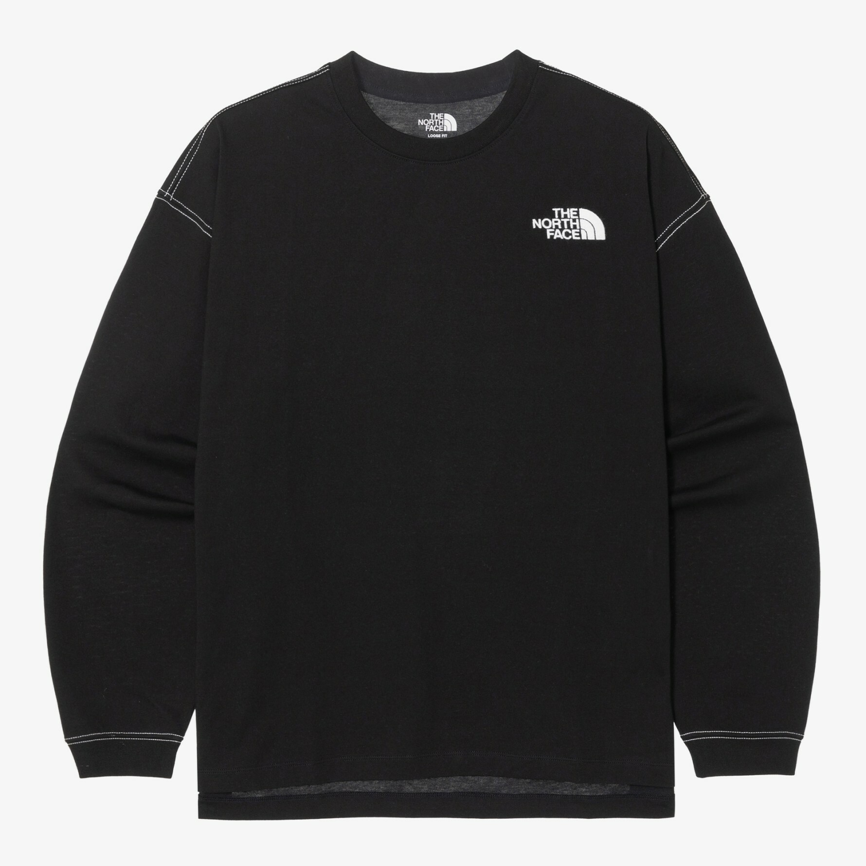 【代購】THE NORTH FACE 北臉 白標 DOME LOGO L/S 長袖 大學T NT7TR03