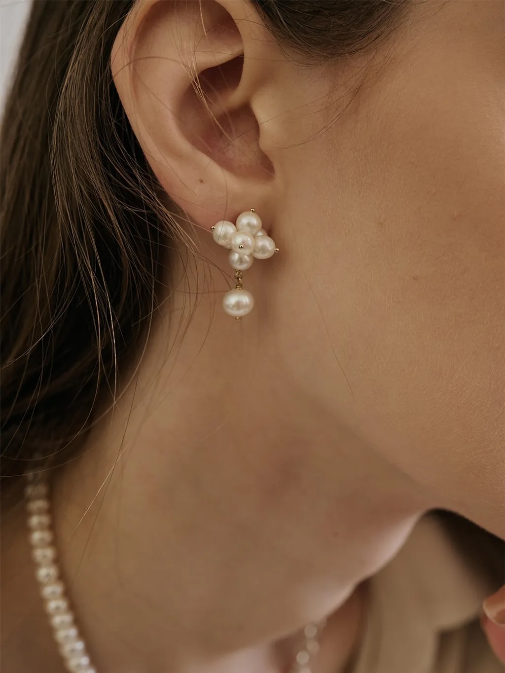 Petite Floral Earrings｜LESIS
