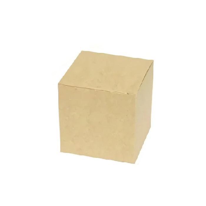 牛皮無印紙盒 NO.38 10入/包 9*9*9cm【3-0047】