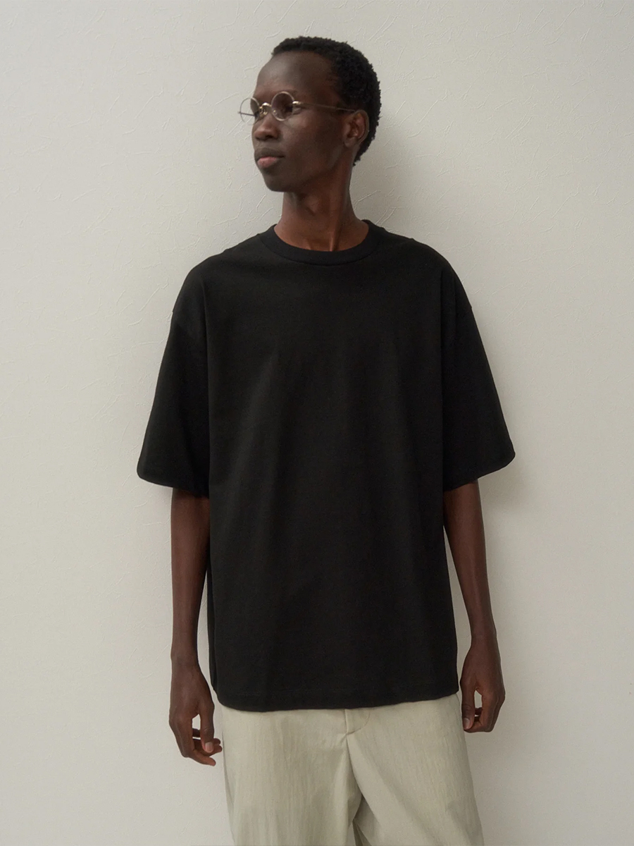 ATON　12/-AIR SPININNG OVERSIZED PULLOVER GARMENT DYED URAKE | OVERSIZED PULLOVER – ATON | エイトン
