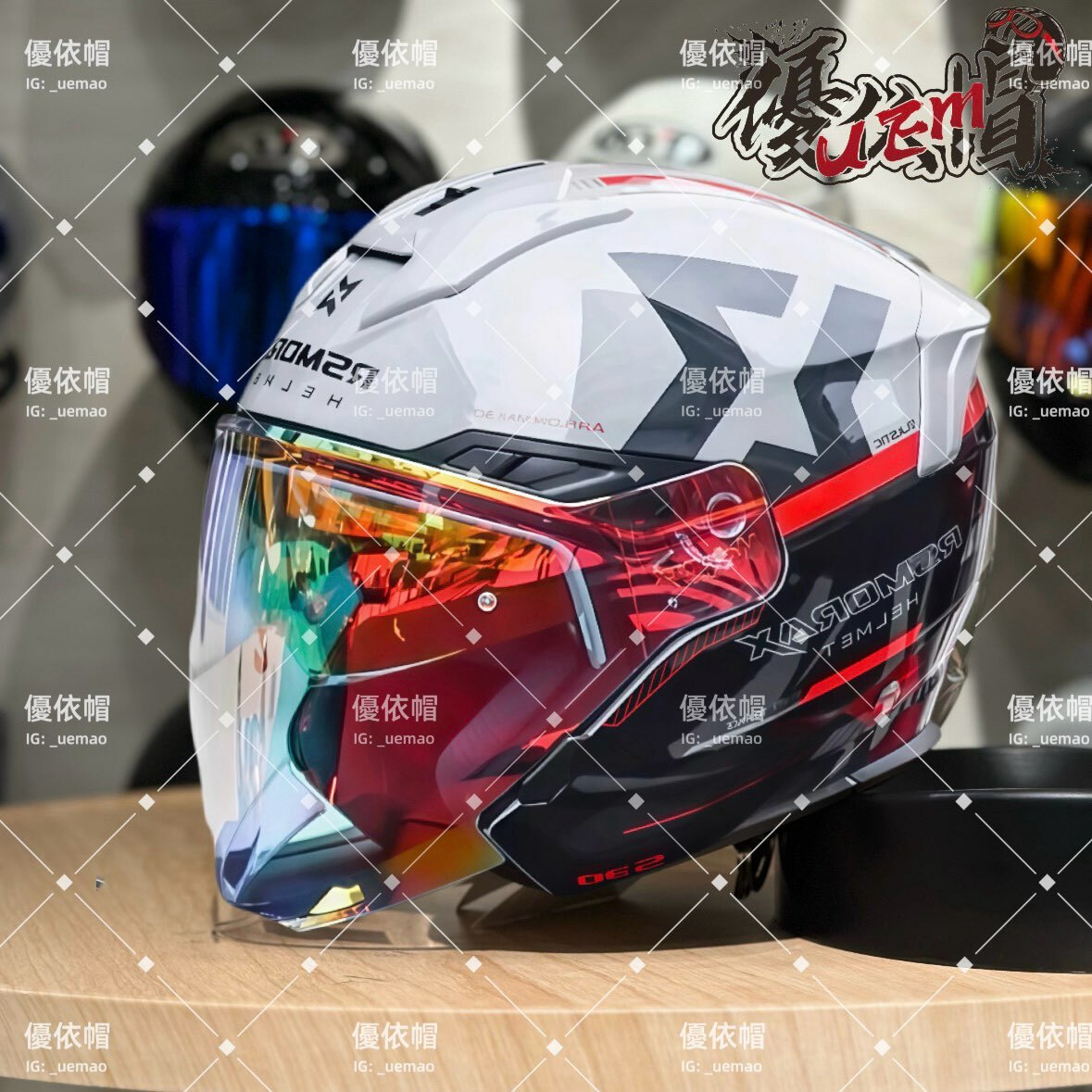 MOTORAX S30 馬薩MC1 (黑紅 )