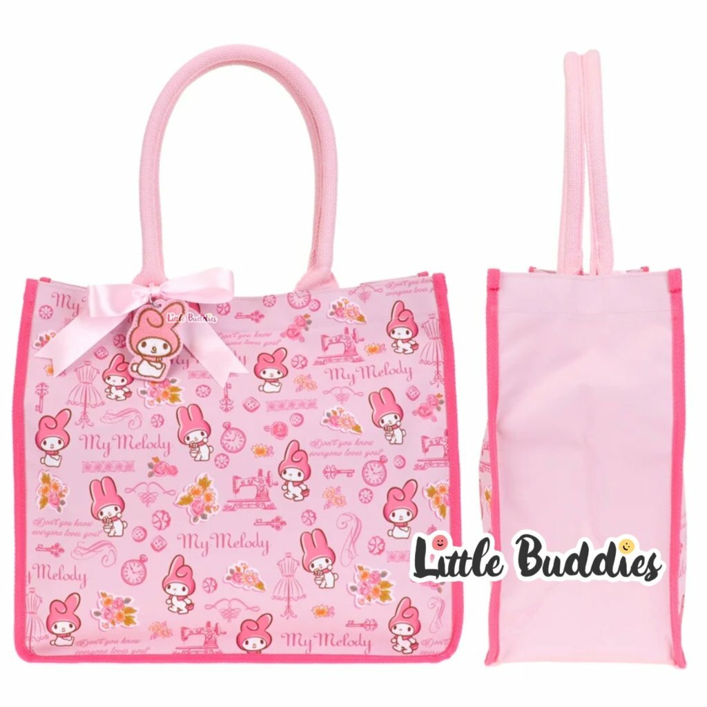 港版 Sanrio 手袋連蝴蝶結刺繡掛飾