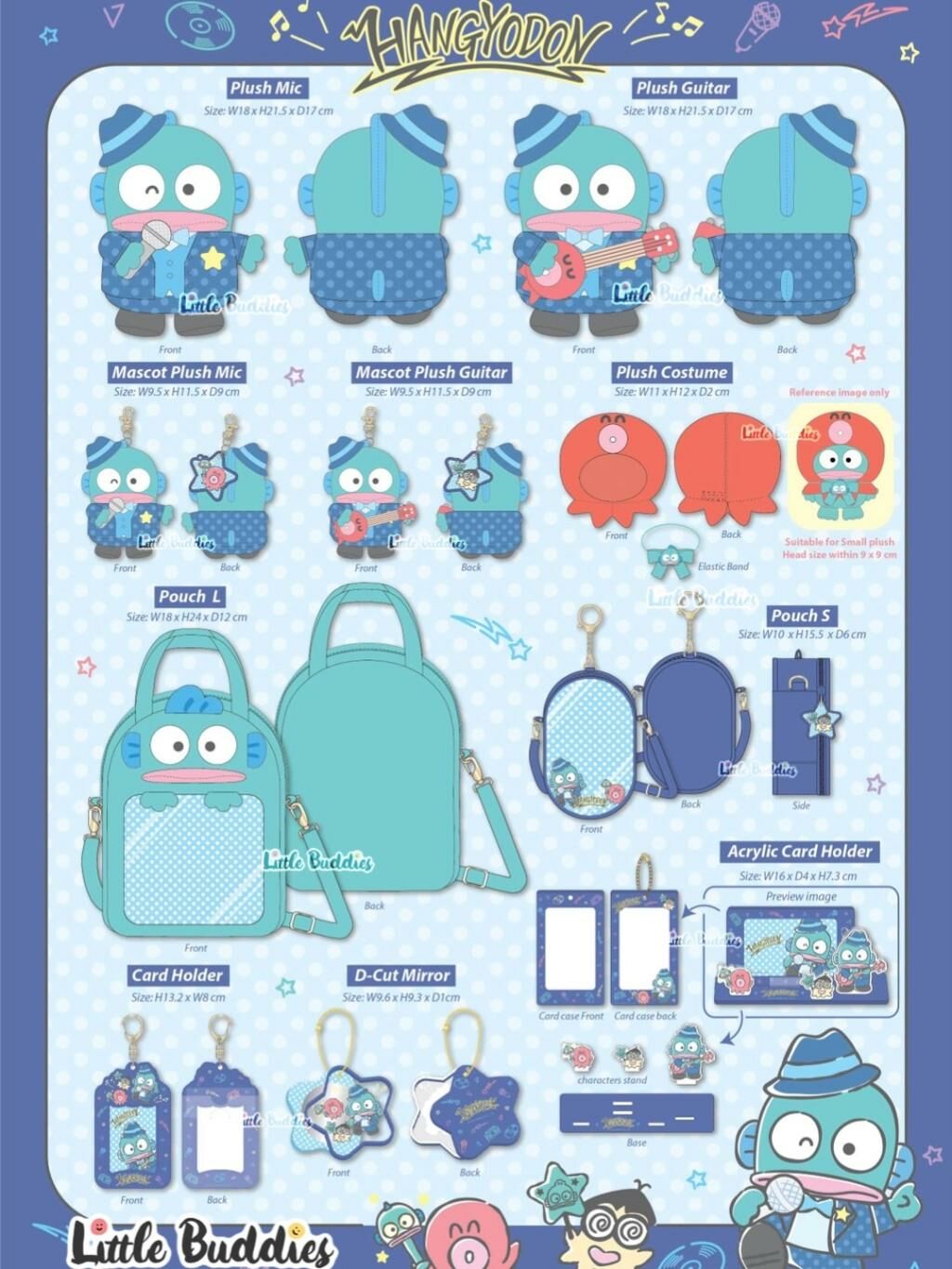 Global Sanrio 水怪音樂家系列