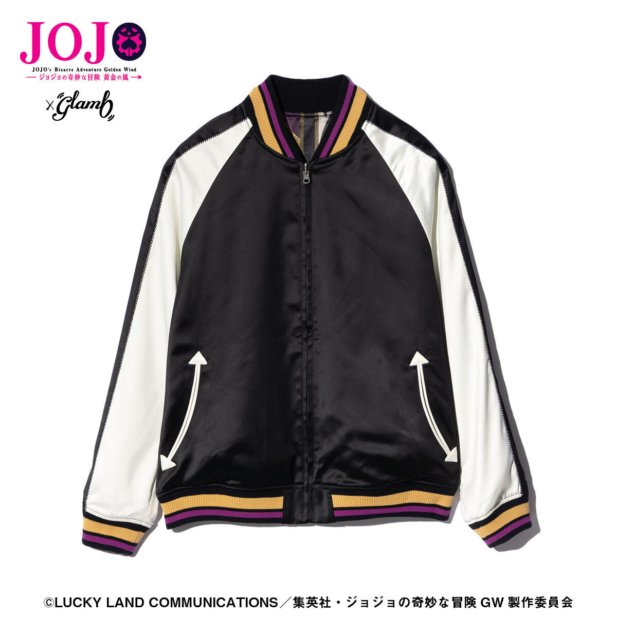 225762 Pbandai 預訂 2025/5月 ジョジョの奇妙な冒険 黄金の風【glamb】スカジャン