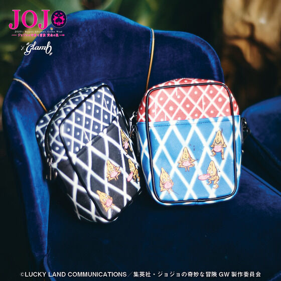 225771 Pbandai 預訂 2025/5月 ジョジョの奇妙な冒険 黄金の風【glamb】ポーチ