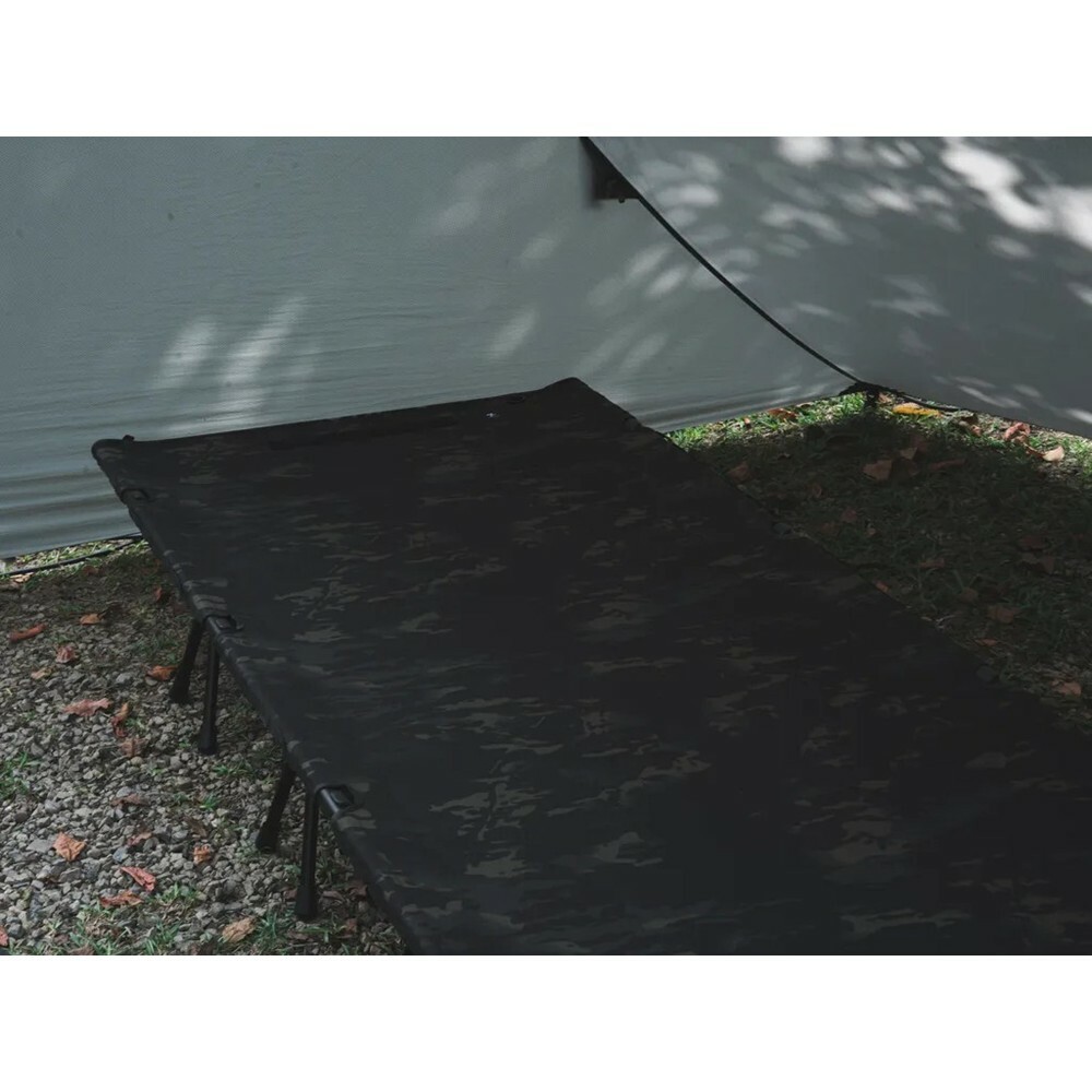 VENTLAX 黑迷彩靜音行軍床 加大版