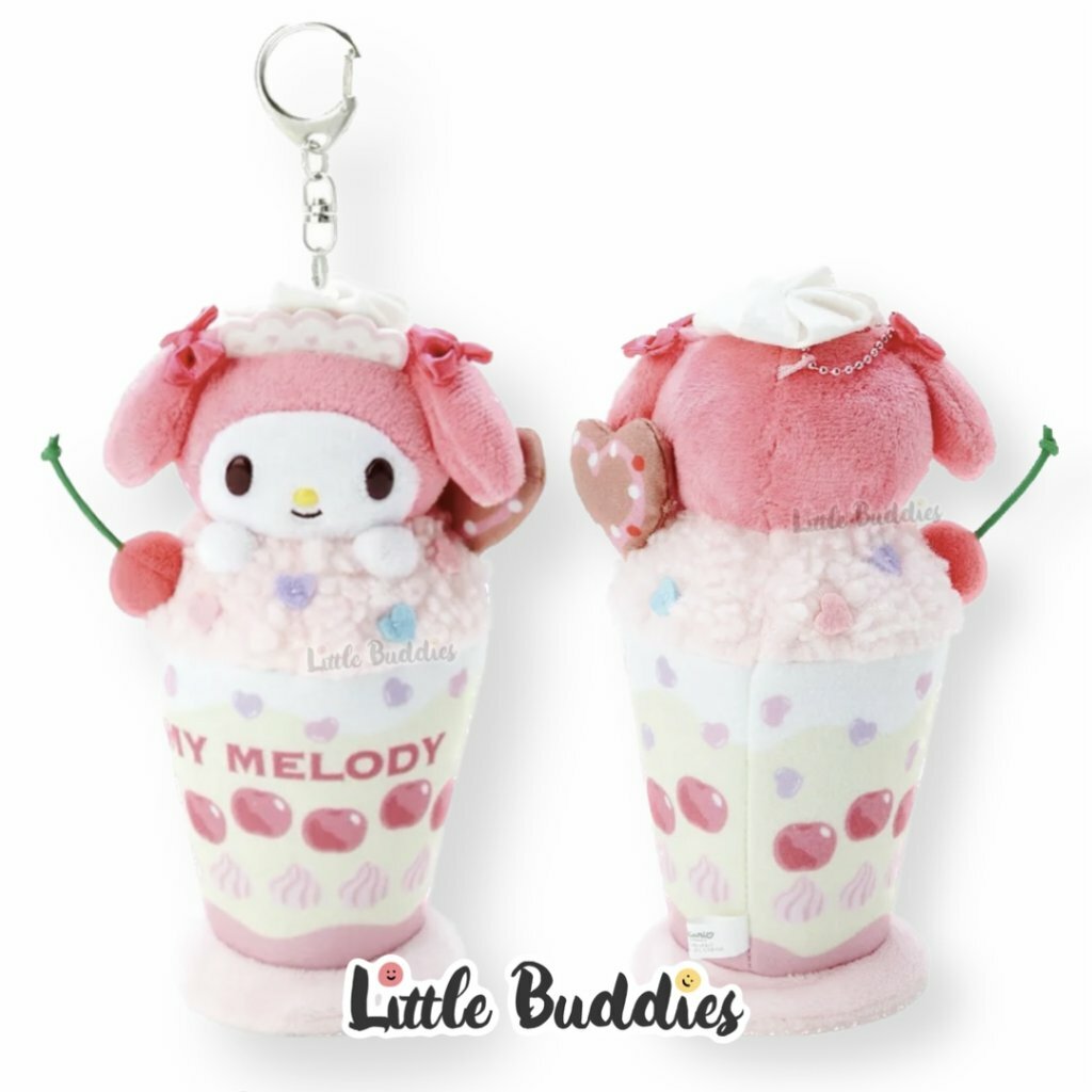 日版 Sanrio 雪糕芭菲設計系列 公仔匙扣