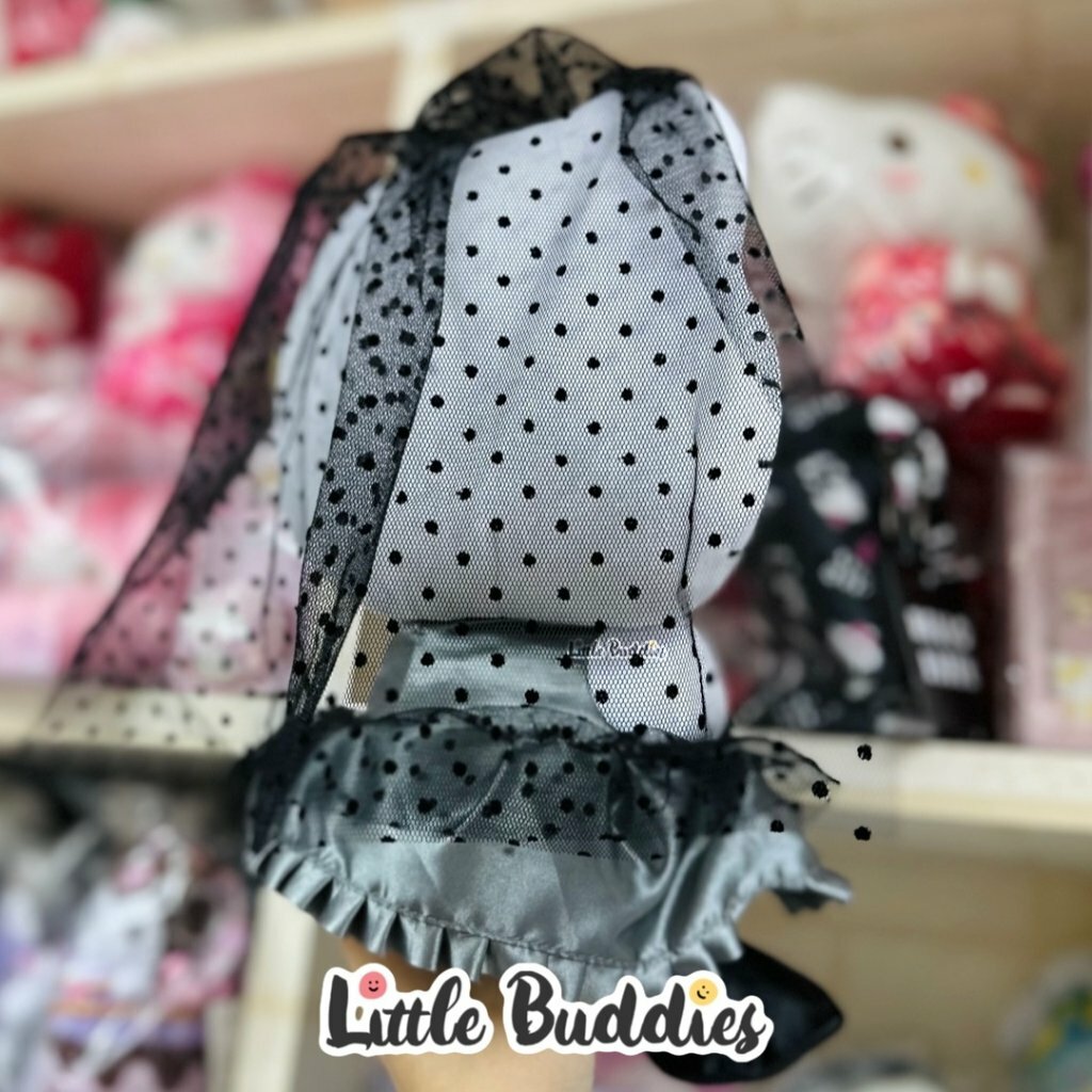 美版 Sanrio 2023 Halloween系列 黑紗新娘 10吋公仔