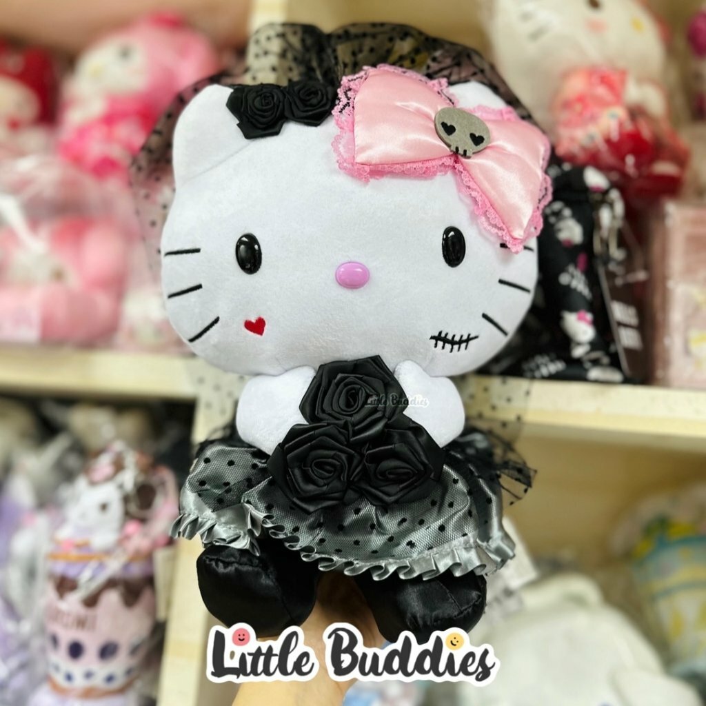 美版 Sanrio 2023 Halloween系列 黑紗新娘 10吋公仔