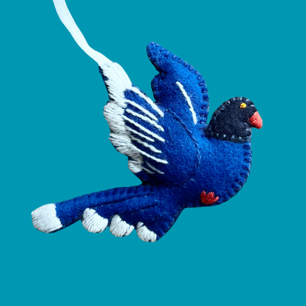 台灣藍鵲 (長尾山娘) | 動物吊飾