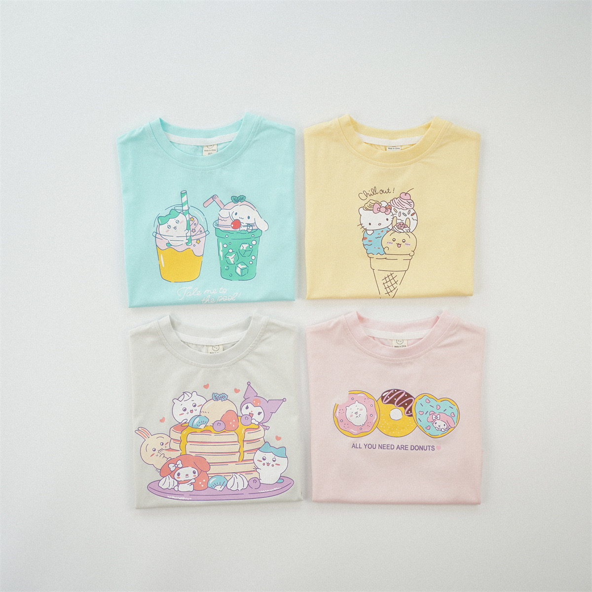 𝐒𝐚𝐧𝐫𝐢𝐨 夏日甜品短袖上衣