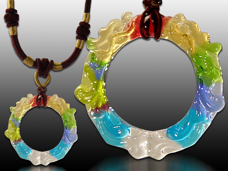 雙龍戲珠項鍊 龍騰祥瑞招財辟邪福運臨門