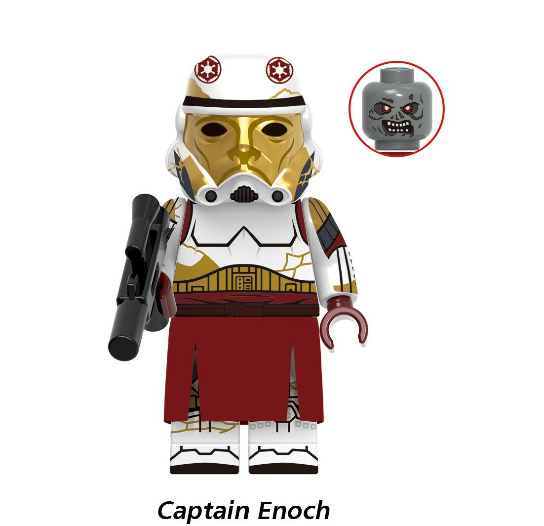 Captain Enoch Star Wars Custom Minifigures Minifigs Fit Lego GH0485