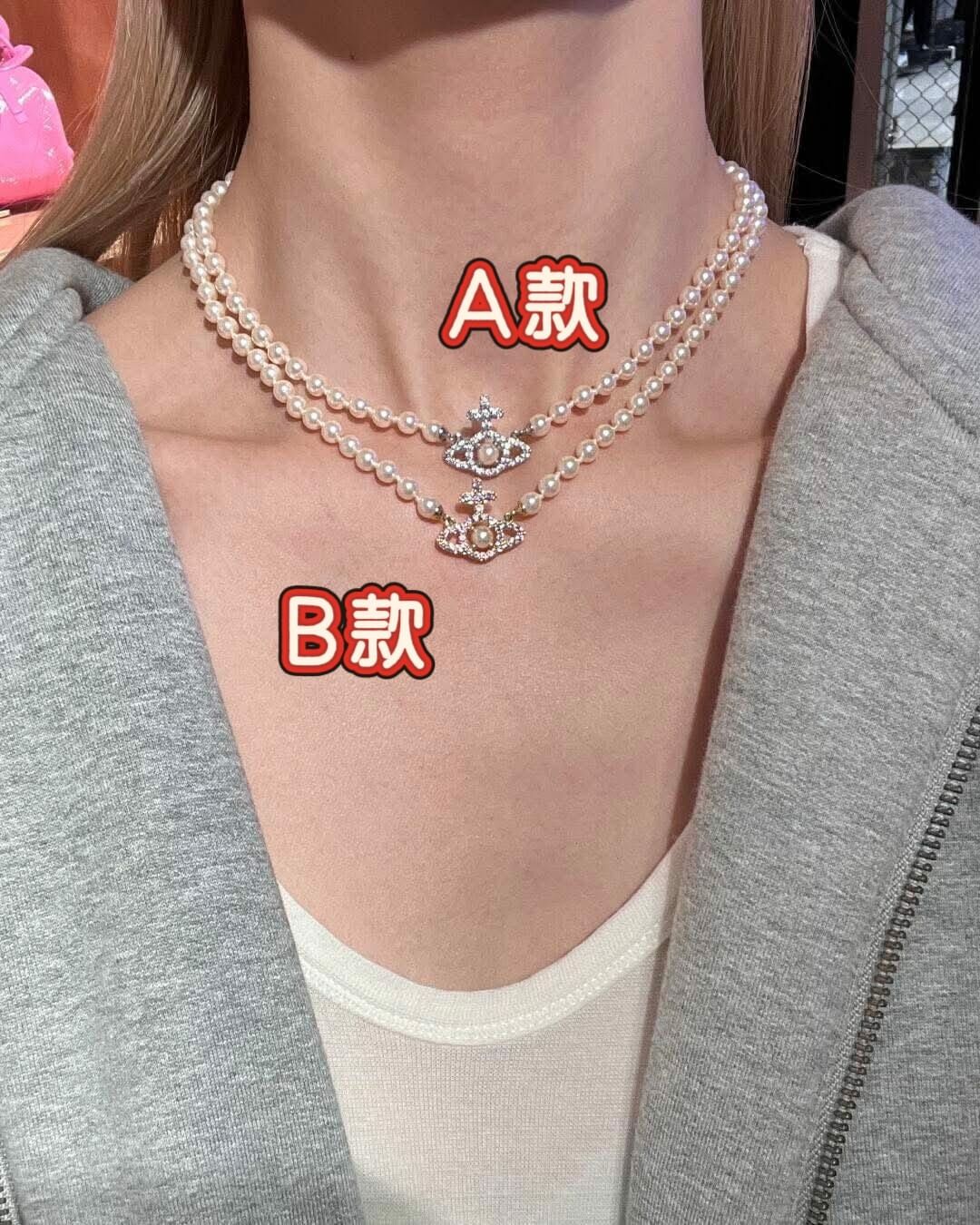 Vivienne Westwood多款珍珠款頸鍊