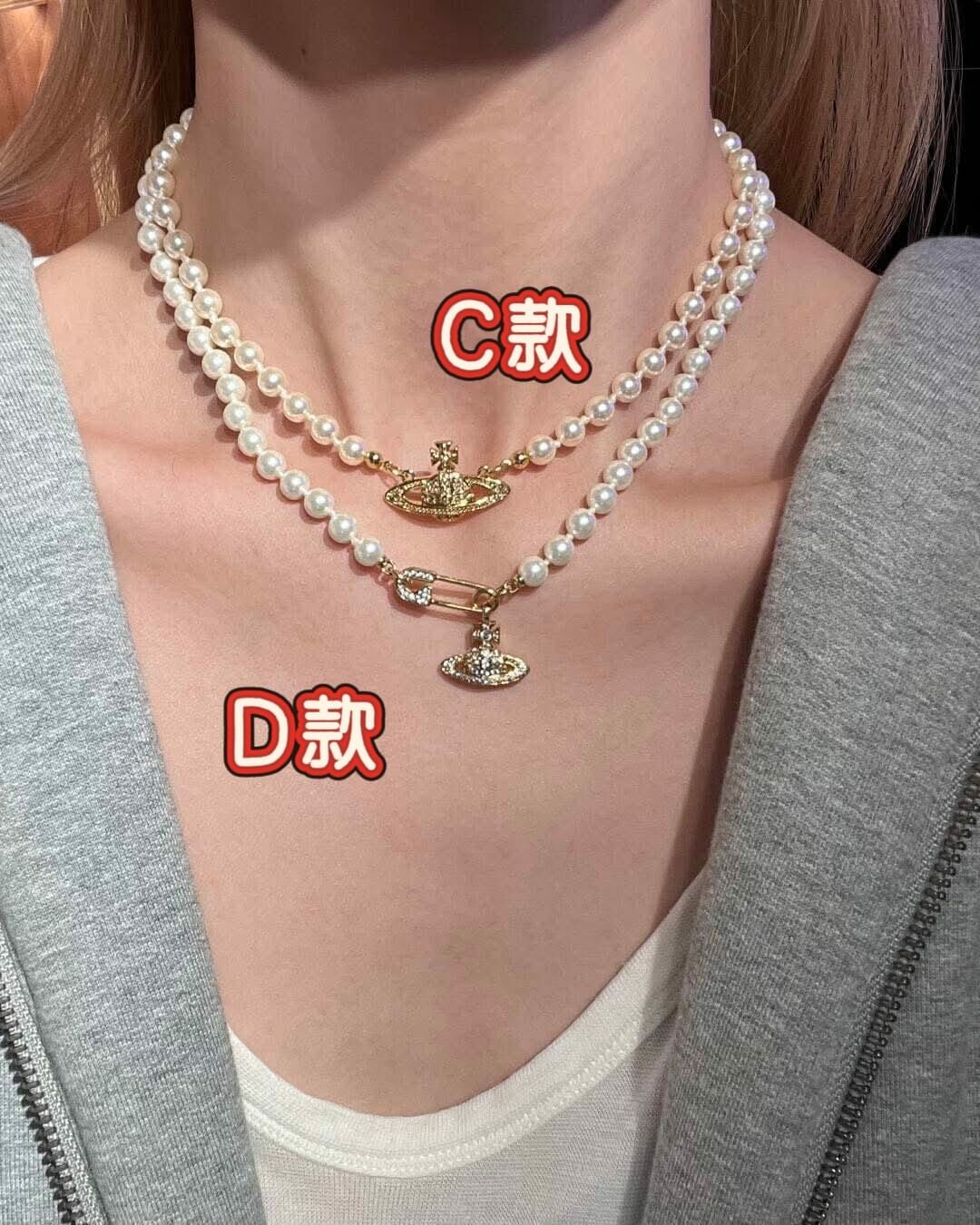 Vivienne Westwood多款珍珠款頸鍊