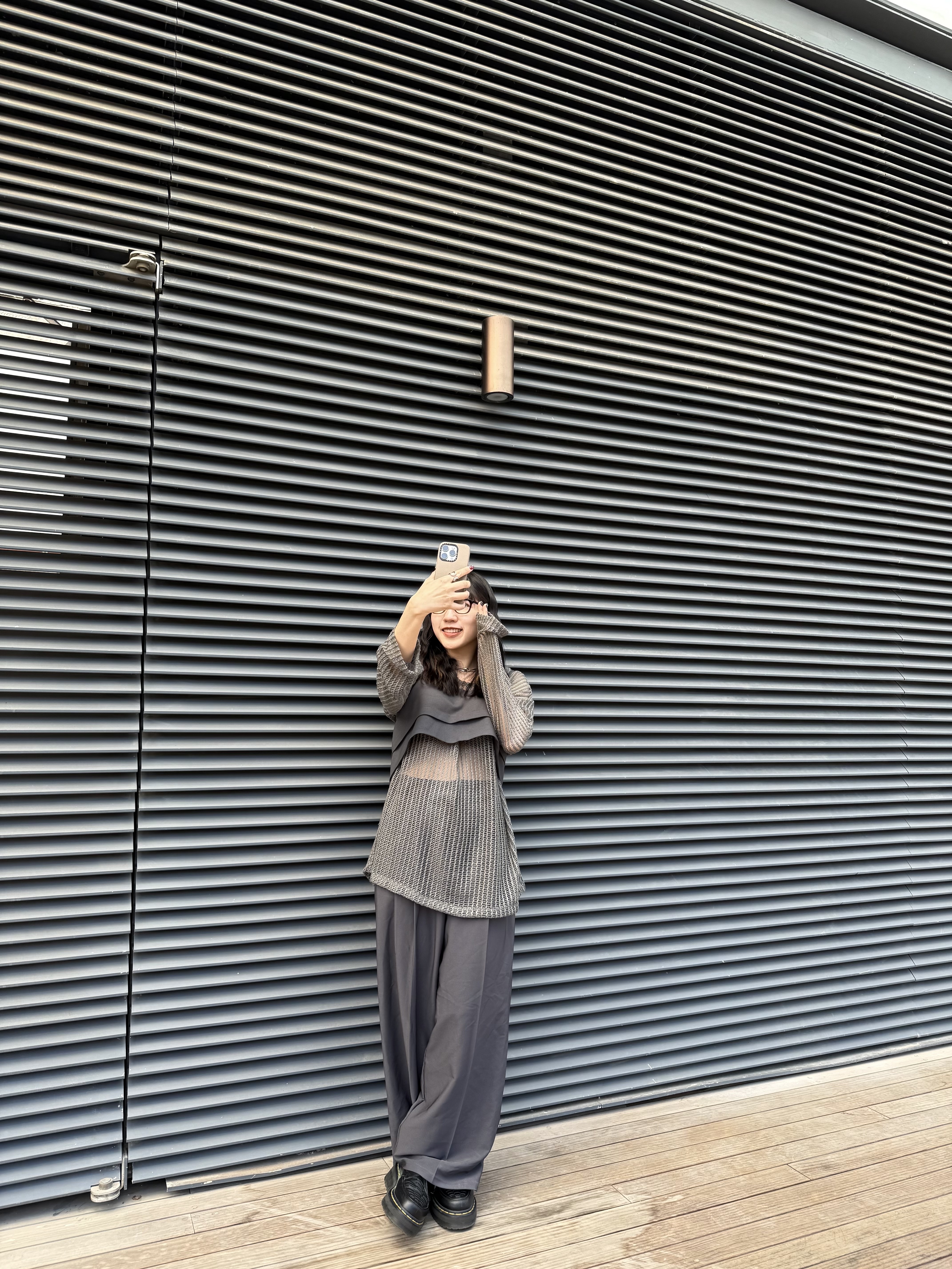 摺摺邊西裝質料外撘