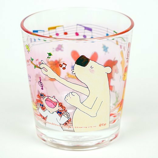 COCO醬_音樂‘ 270ml透明冷水杯 |日本Greeting Life