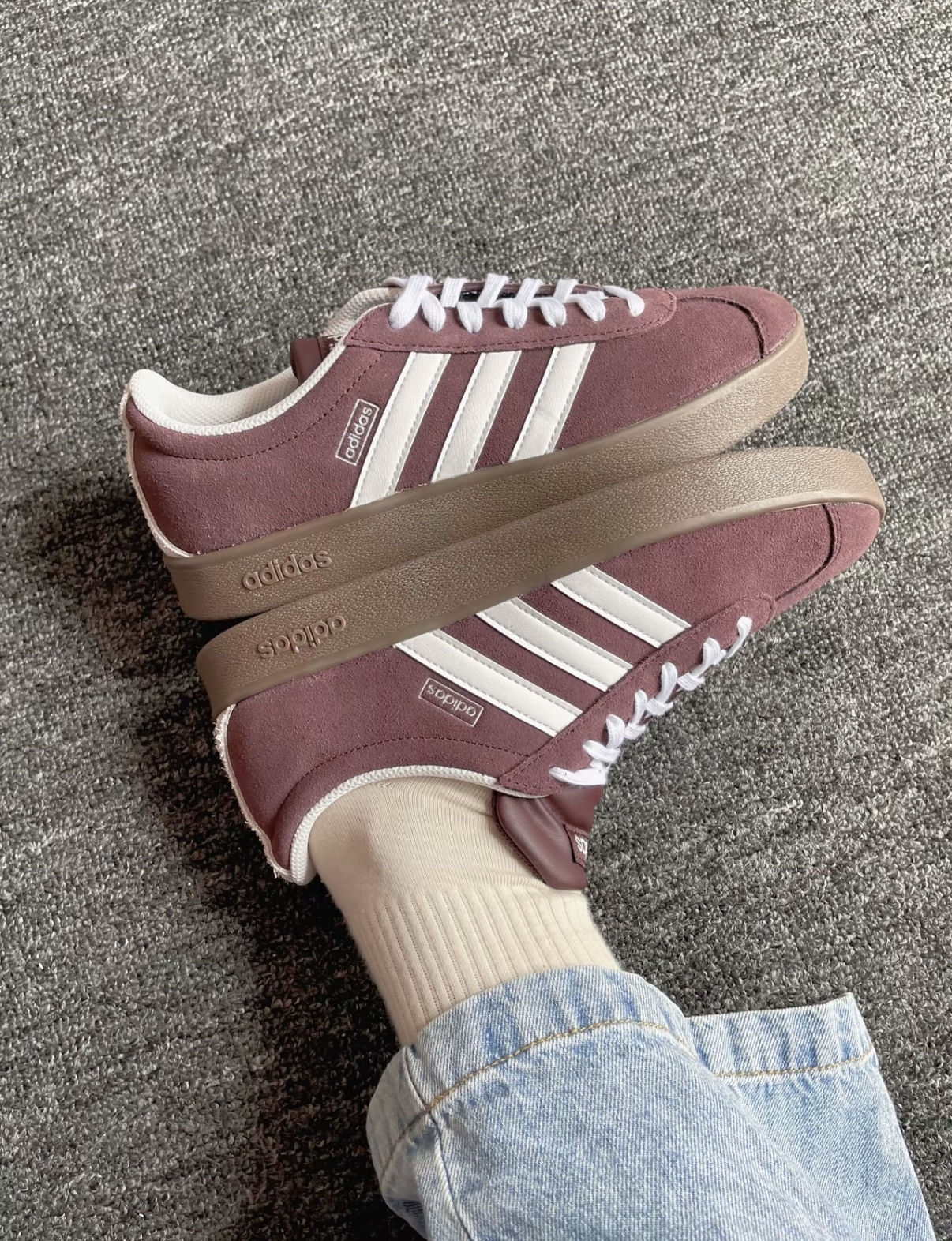 Adidas Neo VL Court 咖啡焦糖 咖啡色 麂皮 焦糖底 復古 德訓鞋 JR8318/預購