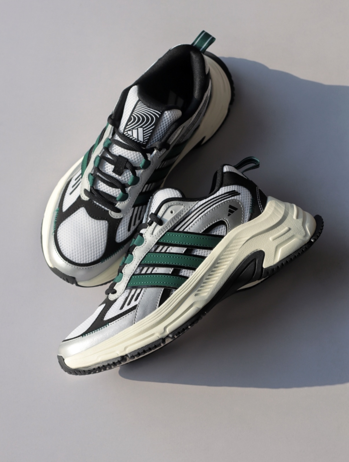 Adidas FC Classic 白銀色 松石綠 Y2K 奶油底 厚底 復古 慢跑鞋 老爹鞋  JS2789/預購