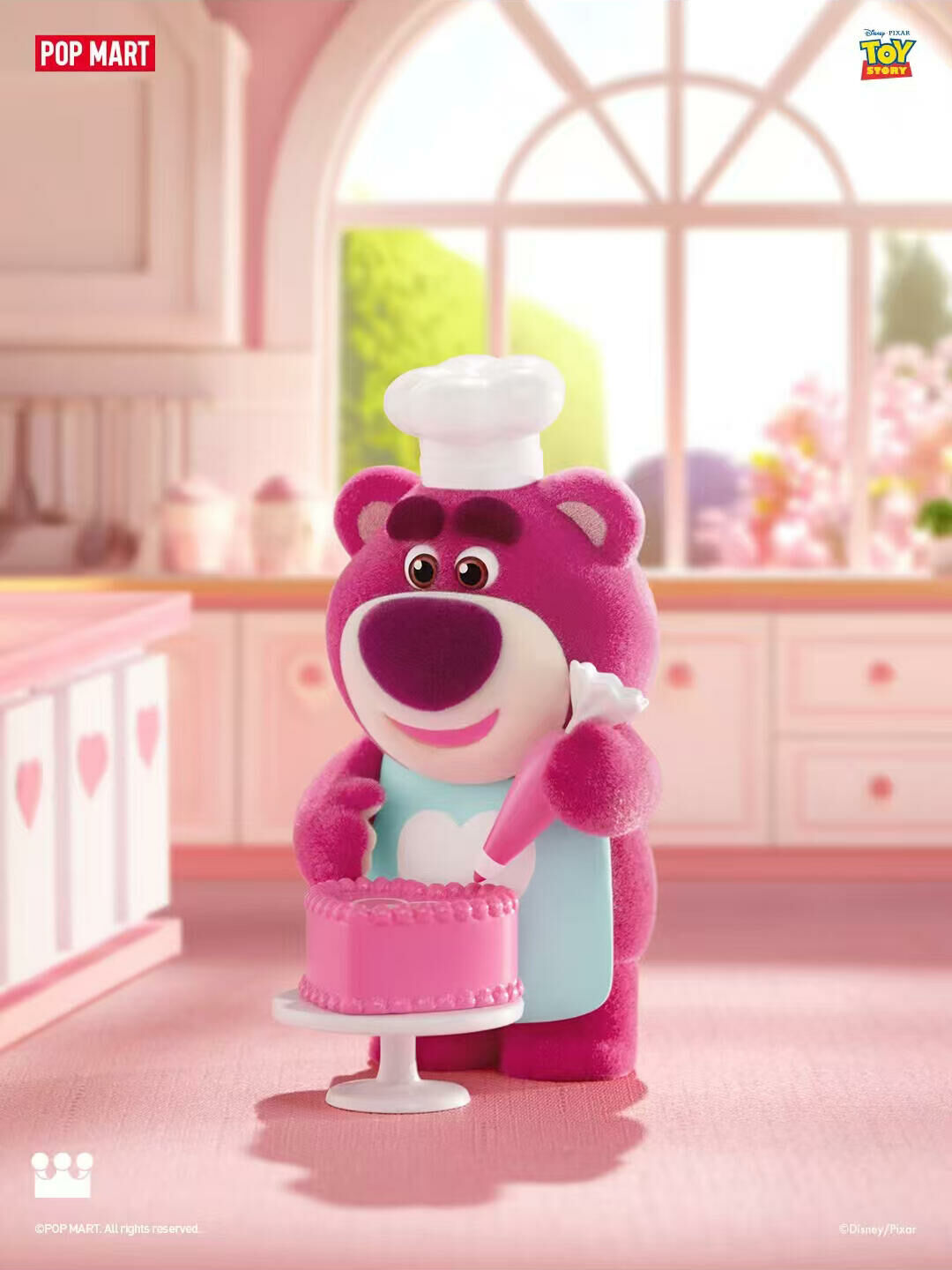 POPMART X 迪士尼 皮克斯 草莓熊奇妙的約會系列 植絨公仔 情人節 盲盒 9+1款/預購