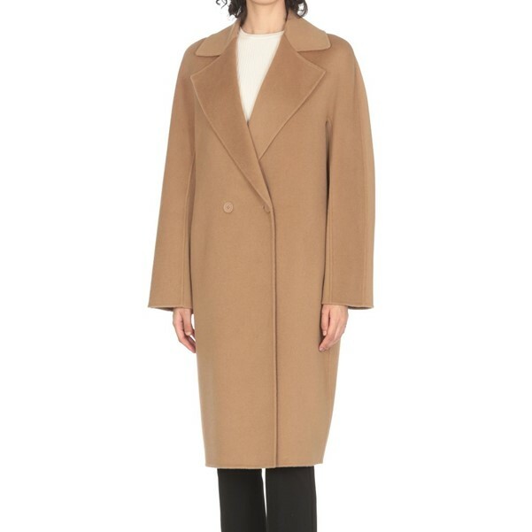 1YY0213-103 MAXMARA Double-Breasted Wool And Cashmere Coat Beige #2426016041600010 - GOYA (C-NB-E)