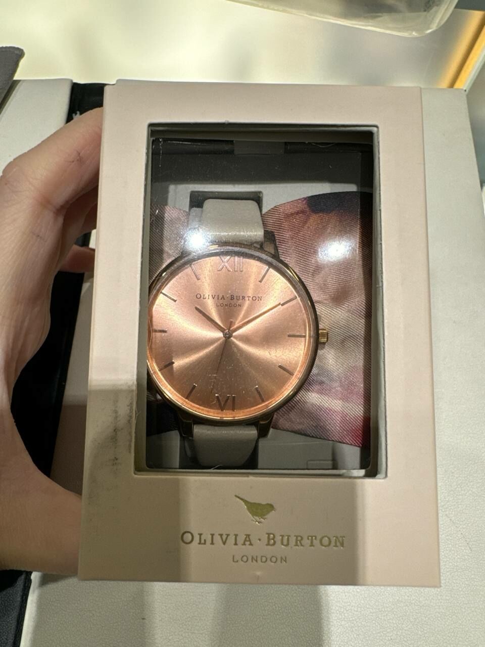 [U] LUXURY WATCH OLIVIA BURTON OBGSET51 VEGAN FRIENDLY ANALOG ROSE GOLD DIAL WOMEN'S WATCH,ROSE GOLD, 885997346900 (ULW68)
