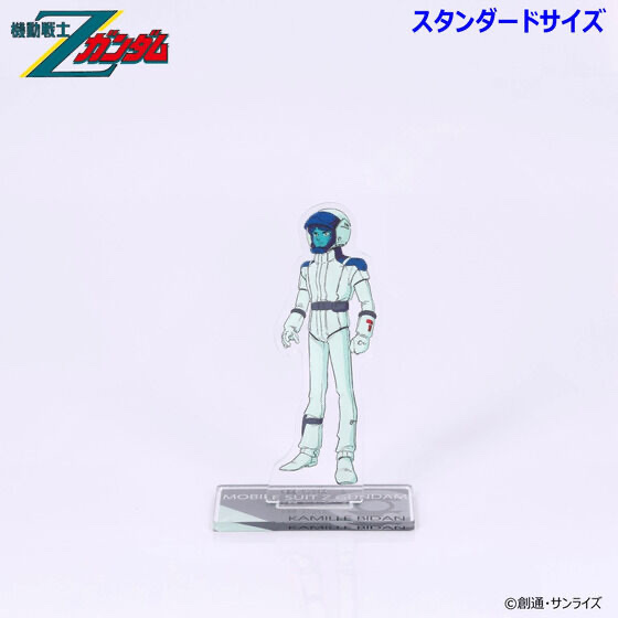 240702 Pbandai 預訂 2026/1月 機動戦士Zガンダム アクリルスタンド（スタンダードサイズ）第三弾（全5種）細size