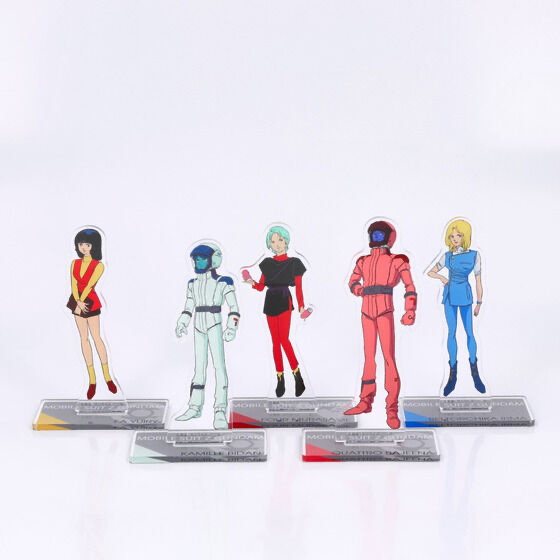 240702 Pbandai 預訂 2026/1月 機動戦士Zガンダム アクリルスタンド（スタンダードサイズ）第三弾（全5種）細size