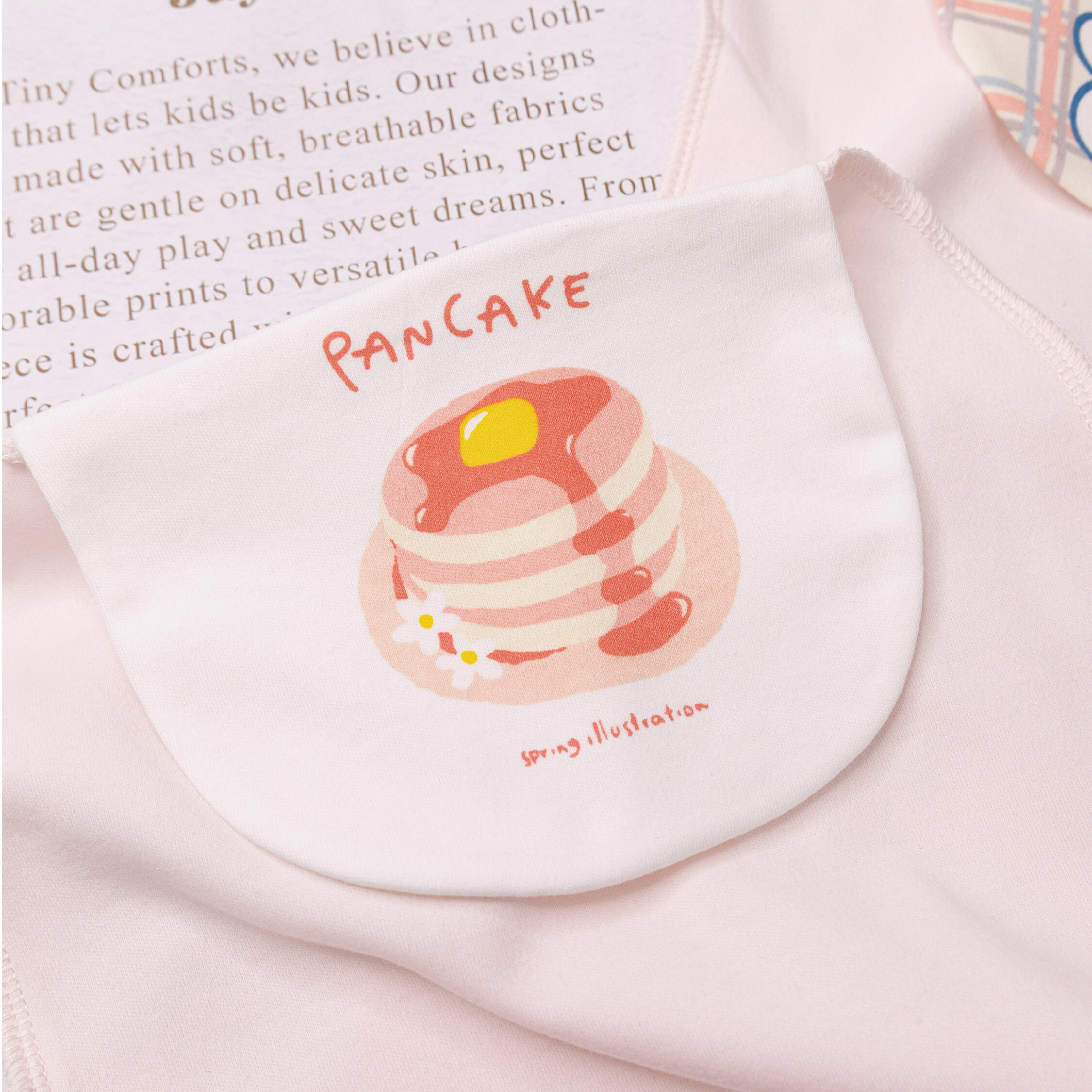 【JS0212】甜甜熊與麵麵蟹純棉隔汗巾(兩入一組)＊二款