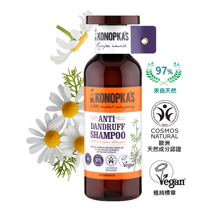 珂諾譜【清爽抗屑】洗髮精 500ml - Dr. Konopka's